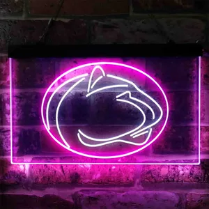 Penn State Nittany Lions Plain Logo Neon-Like LED Sign