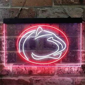 Penn State Nittany Lions Plain Logo Neon-Like LED Sign
