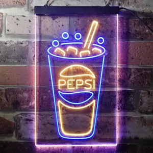 Pepsi Cold Cup Neon-Like LED Sign