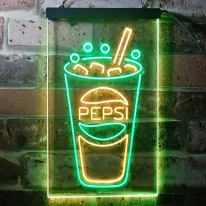 Pepsi Cold Cup Neon-Like LED Sign