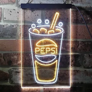 Pepsi Cold Cup Neon-Like LED Sign