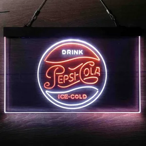 Pepsi Ice Cold Neon-Like LED Sign