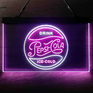 Pepsi Ice Cold Neon-Like LED Sign