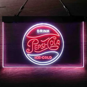 Pepsi Ice Cold Neon-Like LED Sign