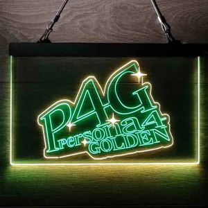 Persona 4 Golden PDG Neon-Like LED Sign