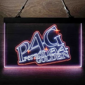 Persona 4 Golden PDG Neon-Like LED Sign