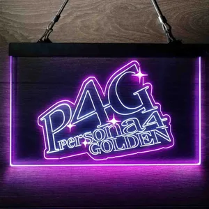 Persona 4 Golden PDG Neon-Like LED Sign