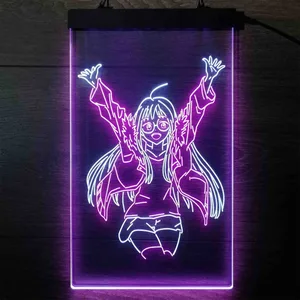 Persona 5 Futaba Sakura Hands Up Neon-Like LED Sign