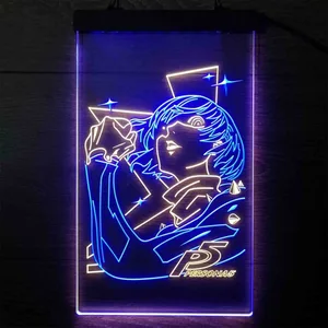 Persona 5 Joker Neon-Like LED Sign