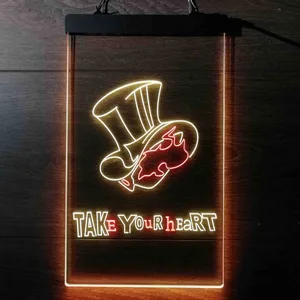 Persona 5 Take Your Heart Neon-Like LED Sign