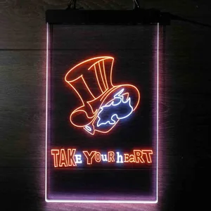 Persona 5 Take Your Heart Neon-Like LED Sign