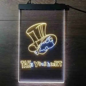 Persona 5 Take Your Heart Neon-Like LED Sign