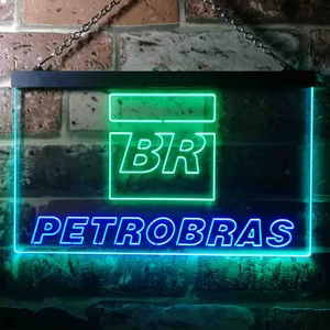 Petrobras BR Neon-Like LED Sign