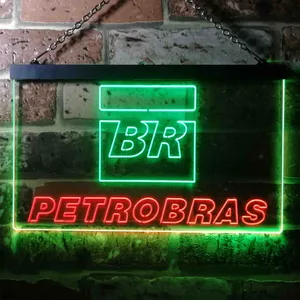 Petrobras BR Neon-Like LED Sign
