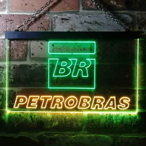 Petrobras BR Neon-Like LED Sign