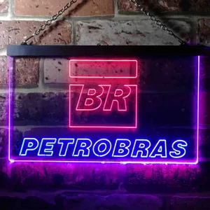 Petrobras BR Neon-Like LED Sign