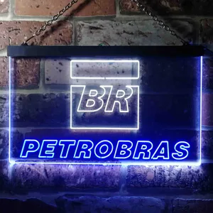 Petrobras BR Neon-Like LED Sign
