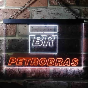Petrobras BR Neon-Like LED Sign