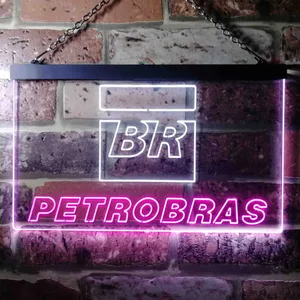 Petrobras BR Neon-Like LED Sign