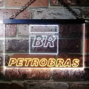 Petrobras BR Neon-Like LED Sign