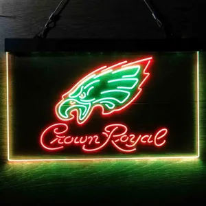 Philadelphia Eagles Crown Royal Neon-Like LED Sign