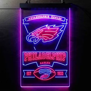 Philadelphia Eagles EST 1933 Neon-Like LED Sign