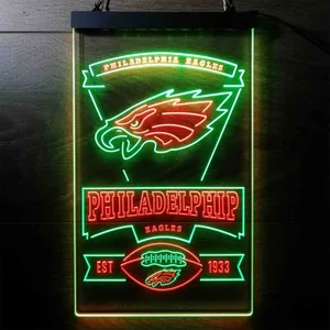 Philadelphia Eagles EST 1933 Neon-Like LED Sign