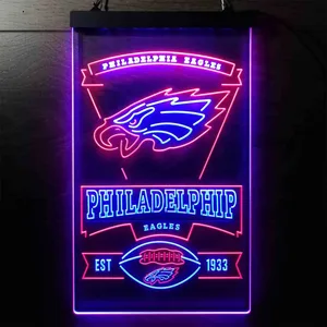 Philadelphia Eagles EST 1933 Neon-Like LED Sign