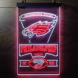 Philadelphia Eagles EST 1933 Neon-Like LED Sign