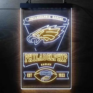 Philadelphia Eagles EST 1933 Neon-Like LED Sign