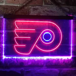Philadelphia Flyers Logo 1 Neon-Like LED Sign