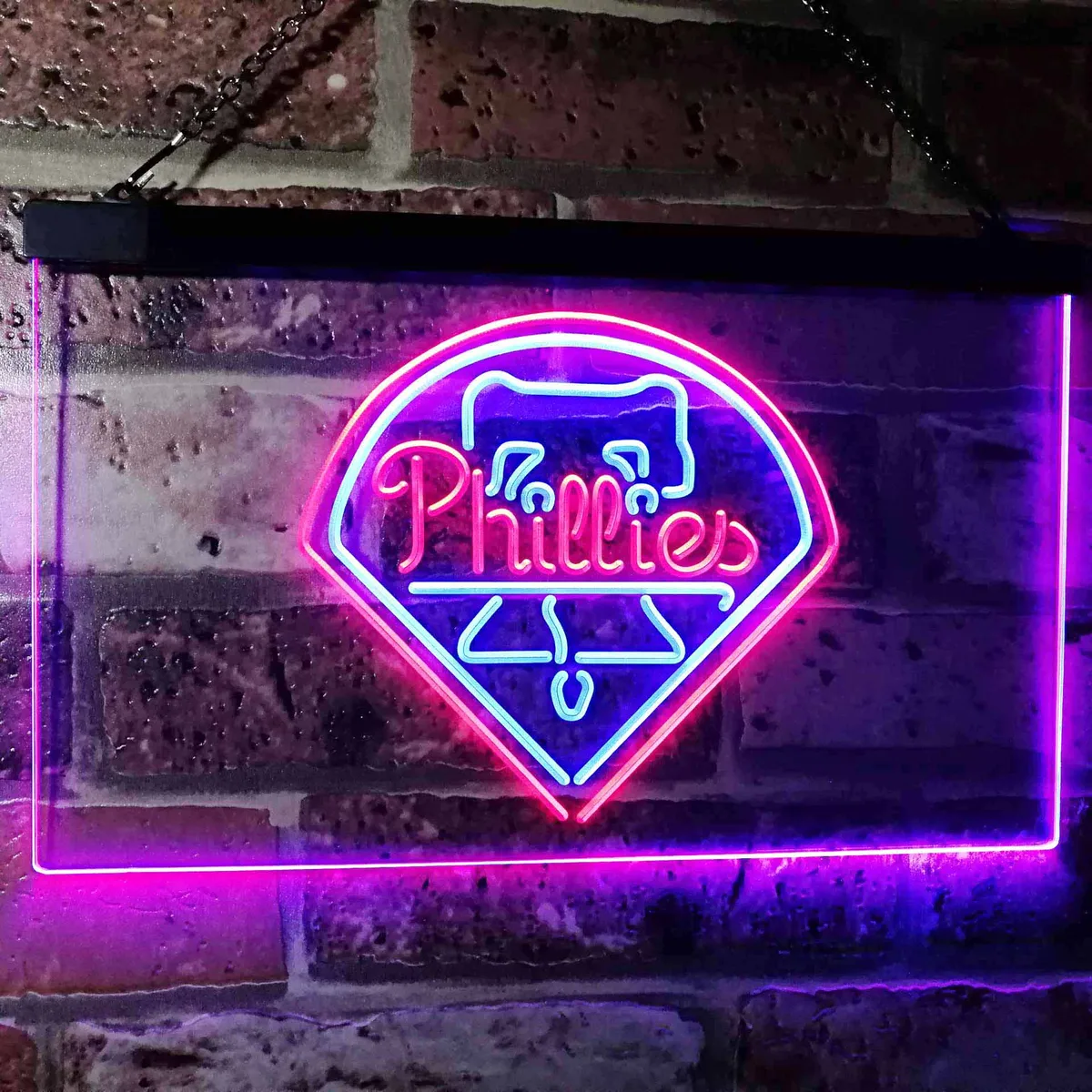 Philadelphia Phillies Logo 1 Neon-Like LED Sign