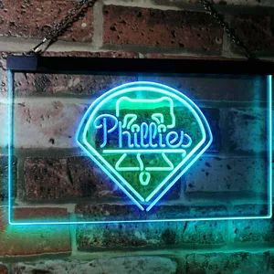 Philadelphia Phillies Logo 1 Neon-Like LED Sign