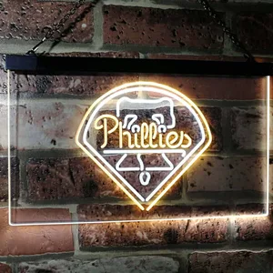 Philadelphia Phillies Logo 1 Neon-Like LED Sign