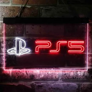 PlayStation PS5 Neon-Like LED Sign