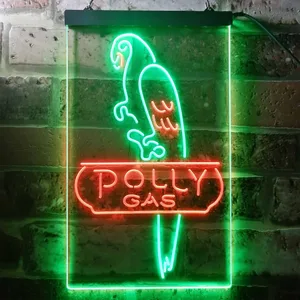 Polly Gas Bird Neon-Like LED Sign