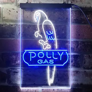 Polly Gas Bird Neon-Like LED Sign