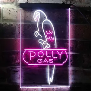 Polly Gas Bird Neon-Like LED Sign