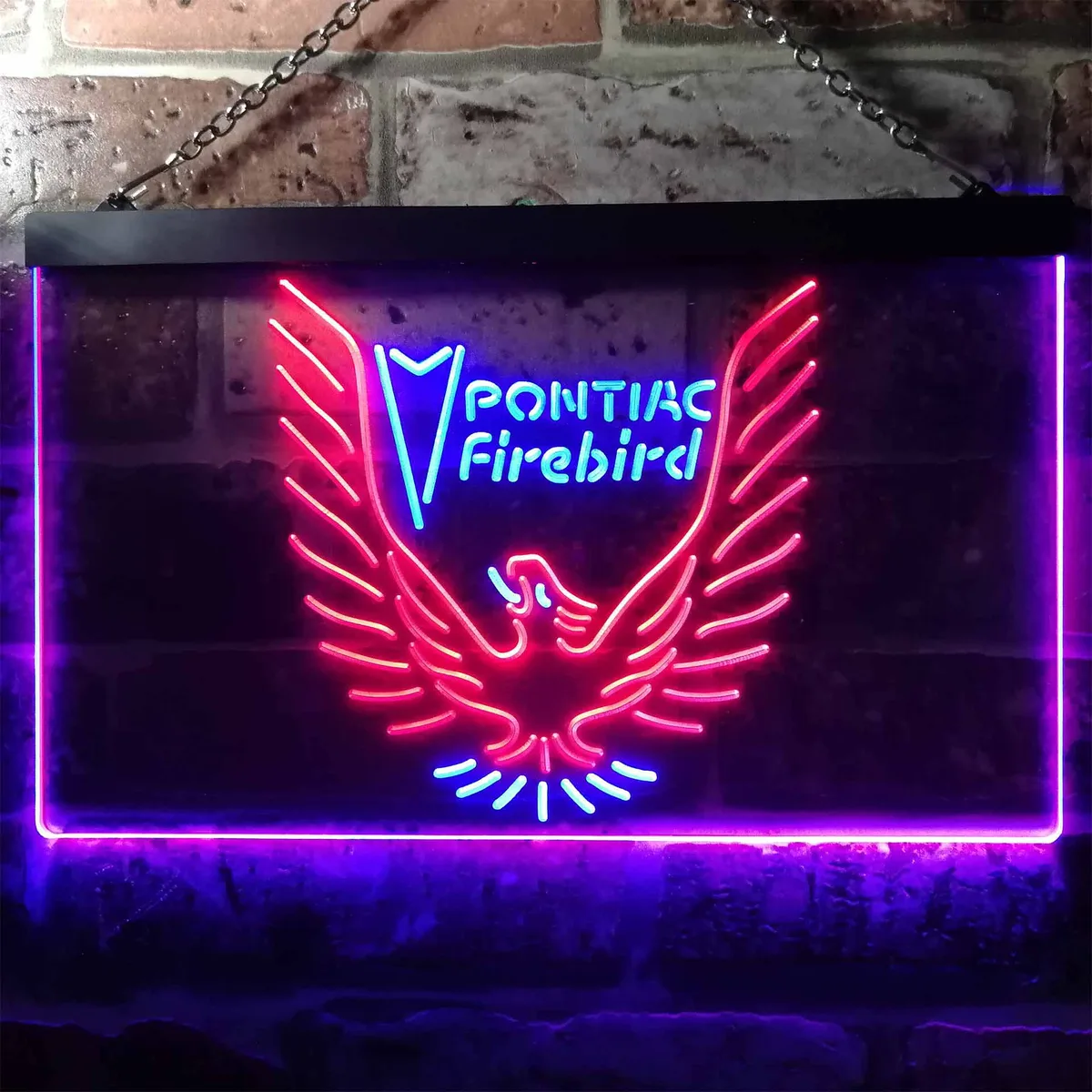 Pontiac Firebird Neon-Like LED Sign