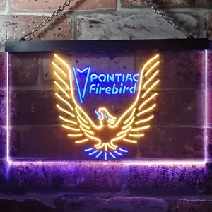Pontiac Firebird Neon-Like LED Sign