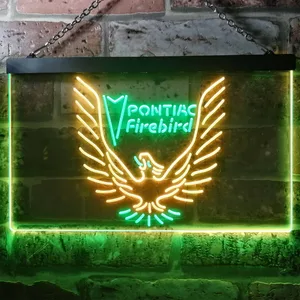 Pontiac Firebird Neon-Like LED Sign