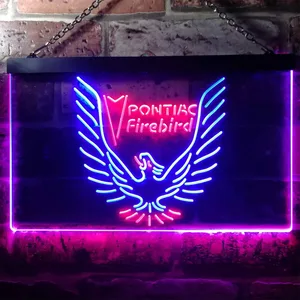Pontiac Firebird Neon-Like LED Sign