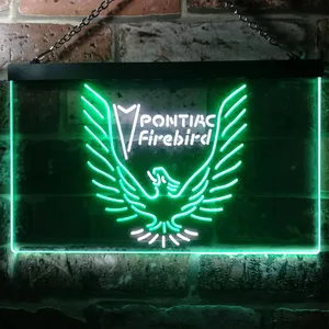 Pontiac Firebird Neon-Like LED Sign