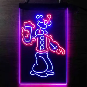 Popeye Neon-Like LED Sign