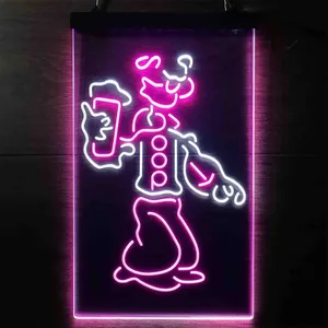 Popeye Neon-Like LED Sign