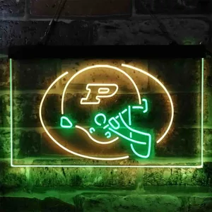 Purdue Boilermakers Helmet Neon-Like LED Sign