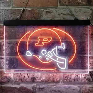 Purdue Boilermakers Helmet Neon-Like LED Sign