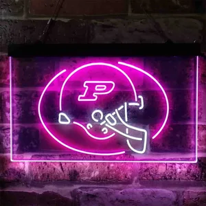 Purdue Boilermakers Helmet Neon-Like LED Sign