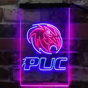 Purdue Calumet Logo Neon-Like LED Sign
