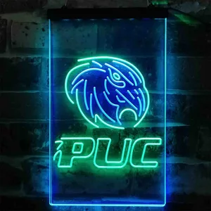 Purdue Calumet Logo Neon-Like LED Sign